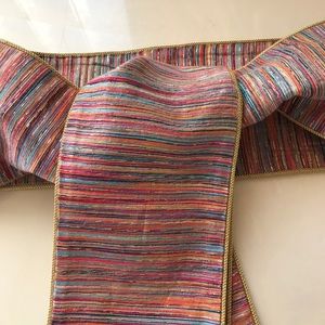 Vintage Bright colorful Sash / Belt